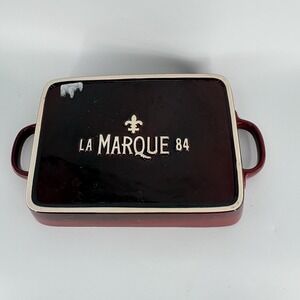Sur La Table La Marque 84 Rectangle Red Ceramic Baking Dish 11 X 8